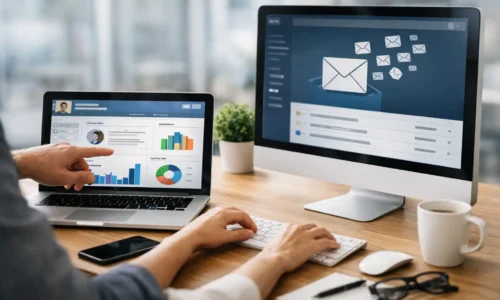 CRM e email marketing a trabalhar juntos