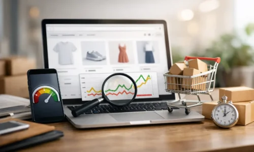 Otimização Core Web Vitals loja online